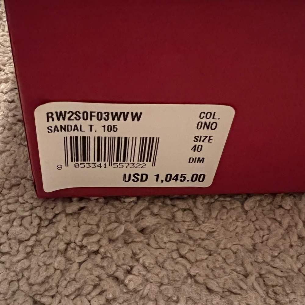 authentic valentino black rock stud heels - Picture 2 of 5